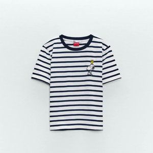Zara Disney Snoopy ® Peanuts Striped Shirt